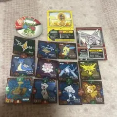 ポケモン キャラクターカード シールセット