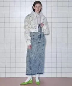 値下げ！【新品タグ付】MAISON SPECIAL 2way デニム ワンピース