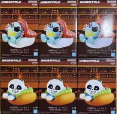 UNDERTALE フィギュア～FOOD DESIGN～vol.1 6個セット