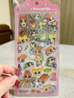 【送料無料】パワーパフガールズ ドロップジェリーシール