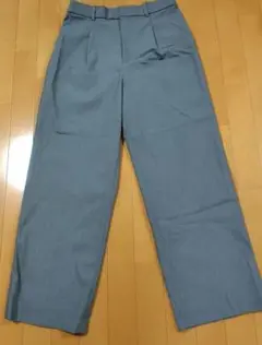 【未使用】ユニクロ☆ワイドタックパンツ♪　Lサイズ