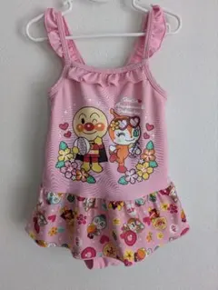 アンパンマン ベビー水着 90cm ピンク