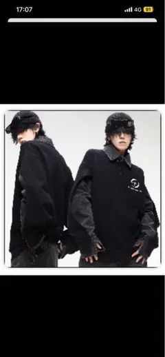 伊藤潤二×UNVESNO オーバーセーター Mサイズ - メルカリ