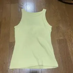 AZUL BY MOUSSY ライトグリーンカップ付きタンクトップ