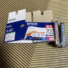 EPSON 純正インクカートリッジ 70L 増量 3色セット - メルカリ