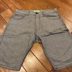 GLOBAL WORK チェック柄 ショートパンツ Lサイズのサムネイル