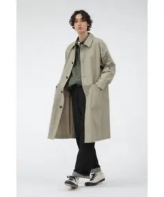 WORKERS ワーカーズ バルカラーコート コットンギャバジン サイズ36