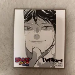 ジャンプフェア2021 色紙　影山