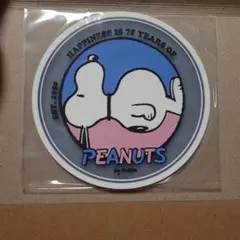 スヌーピー PEANUTS クリアラバーコースター【1960s】