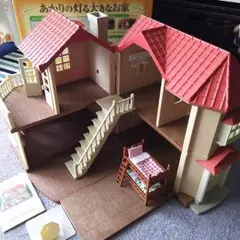 値下げ シルバニア あかりの灯る大きなお家のサムネイル