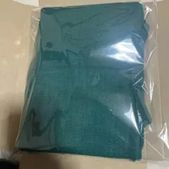 グリーンタートルネッククロップドニット