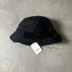 未使用　美品 COMME CA ISM ブラックハット 52cm