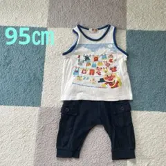 男の子 アンパンマン タンクトップ＆ハーフパンツ　セット売り！　男の子　95㎝