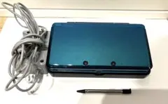 値下 ニンテンドー3DS 青 充電器 スタイラスペン付 任天堂 Nintendo
