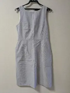BROOKS BROTHERS ノースリーブひざ丈ワンピース サイズ4