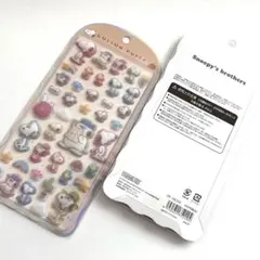 スヌーピー　コットンパフィーシール