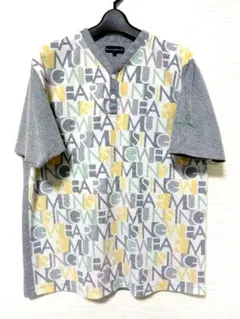 Munsingwear 文字柄 Mサイズ シャツのサムネイル
