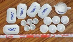 福 ティーポット 湯呑み 小皿 食器セットのサムネイル