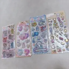 ウォーターシール　ウォーターインシール　ぷくキラシール　ボンボンドロップシール