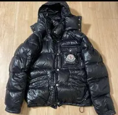 MONCLER ブラック ダウンジャケット