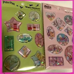 ディズニーオイスター＆ピーターパン（ティンカーベル）ウォーターシールセット