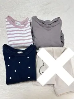 長袖Tシャツ トップス 90 まとめ売り