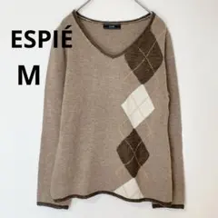 キャメルセーター