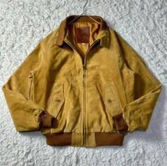 【USA製】ゴールデンベア スエードレザー ハリントン スイングトップ