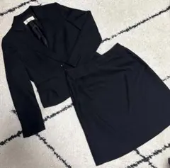 【美品】krone クローネ　レディース　セレモニースーツ　セットアップ　13号