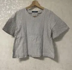 Heart Market ストライプ 半袖トップス ハートマーケット Tシャツ