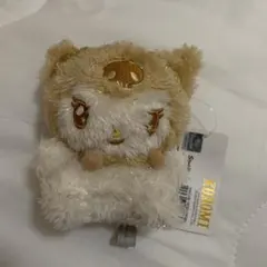 クロミぬいぐるみキーホルダー韓国限定　ゴールド　ふわふわラメのサムネイル