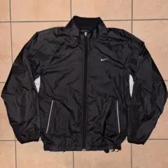 00s Nike archive ナイロンジャケット 裏フリース 短丈 y2k