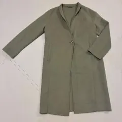 【美品】バナナリパブリック リバーコート ロングコート ウール混 ライトアウターのサムネイル