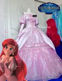 ディズニー　リトルマーメイド アリエル カミスキードレス　Dハロ　コスチュームのサムネイル