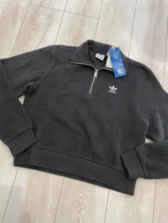 adidas originals ハーフジップ　ボア　長袖　新品　オリジナルス