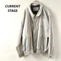 CURRENT STAGE　ナイロンジャケット　シンプル　ポケット付き　L