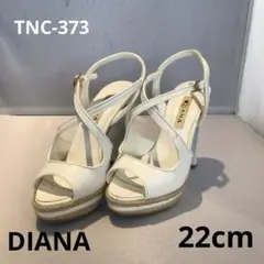 TNC-373)DIANA ダイアナ サンダル ホワイト ハイヒールのサムネイル