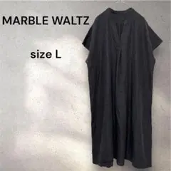 MARBLE WALTZ マーブルワルツ 麻混 ノースリーブ 半袖 チュニック