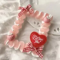 ホイップデコ トレカケース♡No.10赤