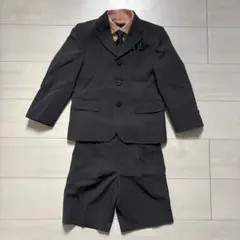 ダークグレー フォーマルスーツ 120cm 卒園式・入学式