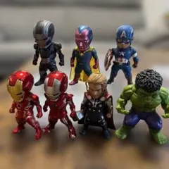 Marvel Avengers BEAST KINGDOM フィギュアセットのサムネイル