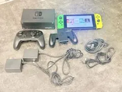 Nintendo Switch 本体 グレー 桃鉄ソフト付き - メルカリ