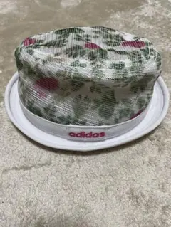 adidas 花柄 バイザー 56cm