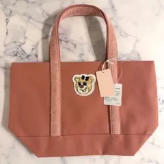 オールドテディガール　ワッペントートバッグ