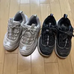 値下げ！NUOVO Girl 子供用スニーカー 2足セット 22.0cm