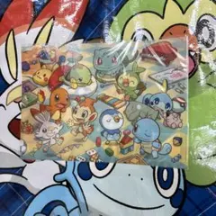 ポケモン　クリアファイル　プレイルーム　メッソン　ヒバニー　サルノリ