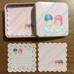 サンリオ　リトルツインスターズ 　メモ用紙