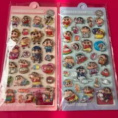 【2枚】しんちゃん　ウォーターシール★Aタイプ
