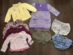 70cm 秋冬ベビー服　8点セット