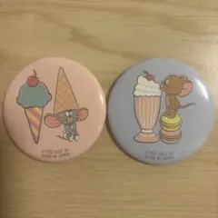トムとジェリー 缶バッジ ポップアップストア限定